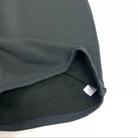 ATHLETA Pronto Pleated Stretch Dress in Black Olive Size M Style 291869-01 - Picture 9 of 10